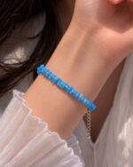 Paraiba Ethiopian Opal Chip Uncut Bracelet
