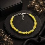 Raw Yellow Ethiopian Opal Chip Bracelet