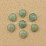 Aquamarine Shell Carved Loose Gemstone 12mm