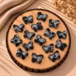 Black Jasper Hand Carved Butterfly Gemstone 13mm