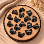 Black Onyx Hand Carved Butterfly Gemstone 13mm