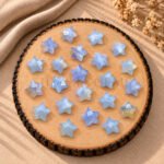 Blue Agate Star Faceted Loose Gemstone 10mm