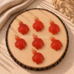 Carnelian Turtle Carved 18mm Gemstone Pendant