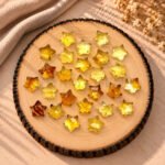 Citrine Quartz Star Faceted Loose Gemstone 10mm
