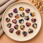 Colourful Mohave Turquoise Heart Faceted 10mm