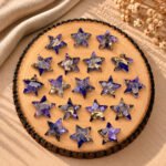 Copper Amethyst Turquoise Star Faceted Loose Gemstone 10mm