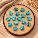 Copper Turquoise Star Faceted Loose Gemstone 10mm
