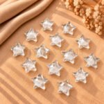 Crystal Quartz Star Faceted Loose Gemstone 10mm
