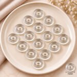 Crystal Quartz Donut Gemstone 15mm