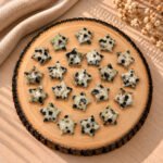Dalmatian Jasper Star Faceted Loose Gemstone 10mm
