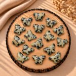 Dalmatian Jasper Hand Carved Butterfly Gemstone 13mm