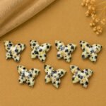Dalmatian Jasper Butterfly 14x10mm