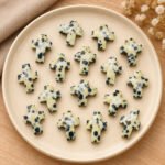 Dalmatian Jasper Faceted Cross Shape Loose Gemstone 15x10mm