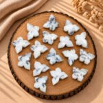 Dendrite Opal Butterfly 14x10mm