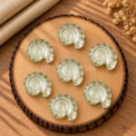 Green Amethyst Shell Snail Nautilus Carved 20mm Gemstone