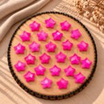 Hot Pink Chalcedony Star Faceted Loose Gemstone 10mm