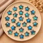 Labradorite Star Faceted Loose Gemstone 10mm