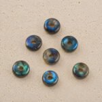 Labradorite Donut Gemstone 15mm