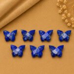 Lapis Lazuli Hand Carved Butterfly 13mm
