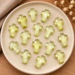 Lemon Quartz Faceted Cross Shape Loose Gemstone 15x10mm