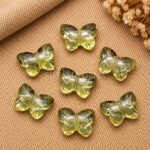 Lemon Quartz Hand Carved Butterfly Gemstone 13mm