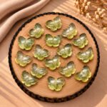 Lemon Quartz Hand Carved Butterfly Gemstone 13mm