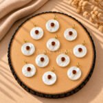 Mother of Pearl Round Inlay Pendant 15mm
