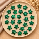 Malachite Star Faceted Loose Gemstone 10mm