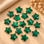 Malachite Star Faceted Loose Gemstone 10mm