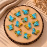 Mohave Copper Turquoise Butterfly 13mm