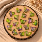Neon Green Purple Copper Turquoise Butterfly 14x10mm