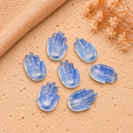 Opalite Carved Hamsa Hand 25mm