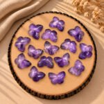 Pink Amethyst Hand Carved Butterfly Gemstone 13mm