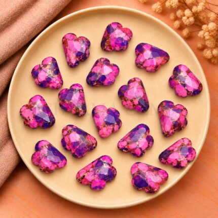 Cotton Candy Turquoise Cloud Shape Carved Loose Gemstone 12mm