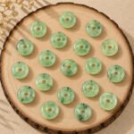 Prehnite Donut Gemstone 15mm