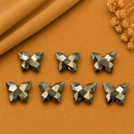 Pyrite Butterfly 13mm
