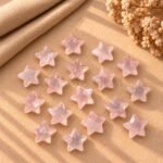 Rose Quartz Star Faceted Loose Gemstone 10mm