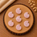 Rose Quartz Shell Snail Nautilus Carved 20mm Gemstone