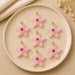 Rose Quartz Starfish Carved 15mm Pendant