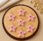 Rose Quartz Starfish Carved 15mm Pendant
