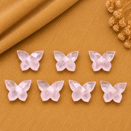 Rose Quartz Butterfly 13mm