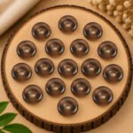 Smoky Quartz Donut Gemstone 15mm