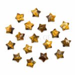 Tiger Eye Star Faceted Loose Gemstone 10mm