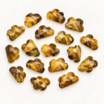 Tiger Eye Cloud Shape Carved Loose Gemstone 12mm