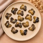 Tiger Eye Hand Carved Butterfly Gemstone 13mm