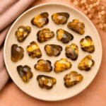 Tiger Eye Cloud Shape Carved Loose Gemstone 12mm