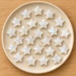 White Moonstone Star Faceted Loose Gemstone 10mm