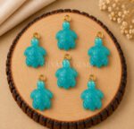 Amazonite Turtle Carved 18mm Gemstone Pendant