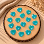Amazonite Heart Faceted Loose Gemstone 10mm