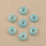 Amazonite Donut Loose Gemstone 15mm